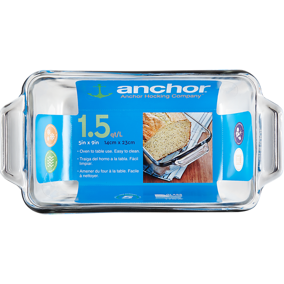 Anchor Hocking 1.5Qt Loaf Dish 1 ea, $8.00/1ea