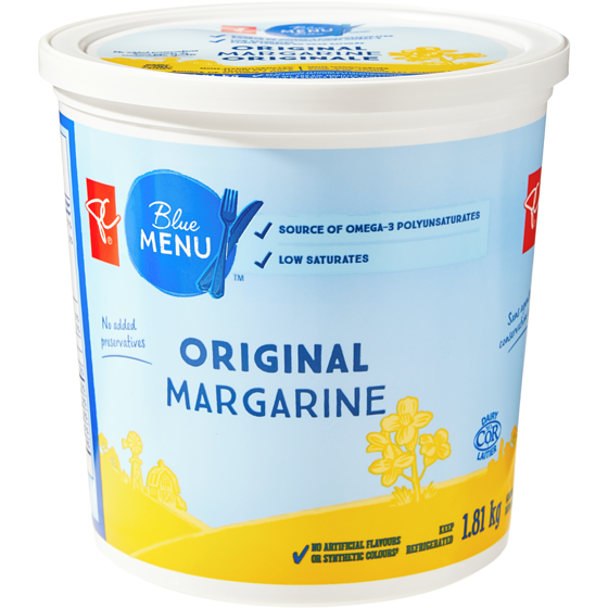 PC Blue Menu Original Margarine 1.81 kg, $0.52/100g