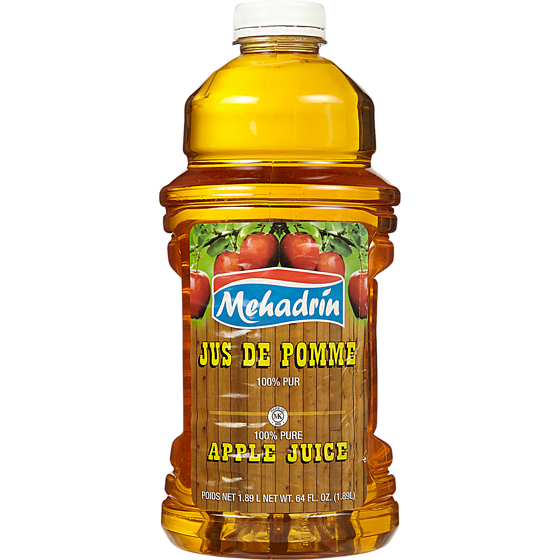 Mehadrin Apple Juice 1.89 l, $0.32/100ml