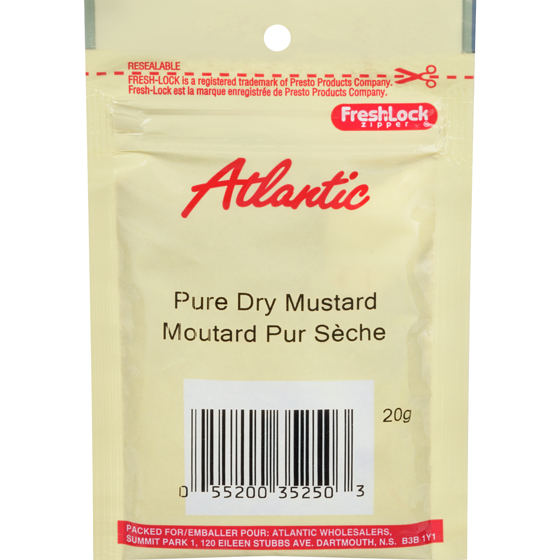 null Poudre De Moutarde 20 g, 6,45 $/100g