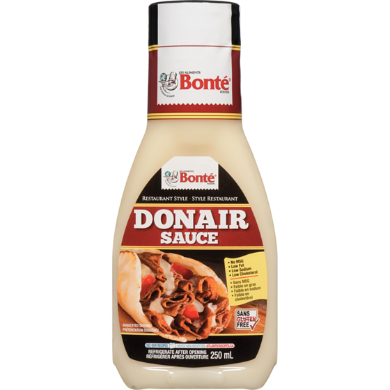Bonte Donair Sauce   250 ml, $1.48/100ml