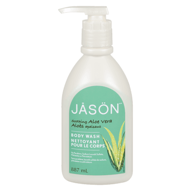 Jason's Nettoyant pour le corps aloès apaisant 887 ml, 1,30 $/100ml