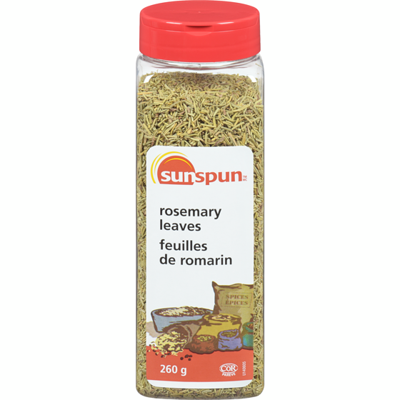 Sunspun Feuilles de romarin 260 g, 1,69 $/100g