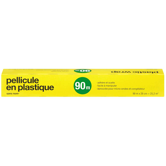 Sans Nom Pellicule plastique, 90m 1 ea