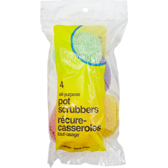 No Name All-Purpose Pot Scrubbers 4 ea, $0.50/1ea
