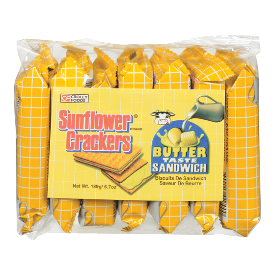 Sunflower Butter Cream Sandwich     175 g, $1.31/100g