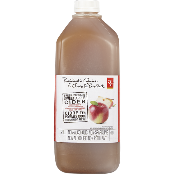 le Choix du Président Cidre De Pommes Doux 2 l, 0,30 $/100ml