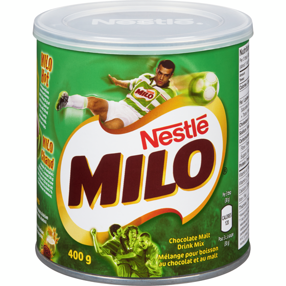 Nestlé Mélange pour boisson chocolatée Milo 400 g, 1,75 $/100g