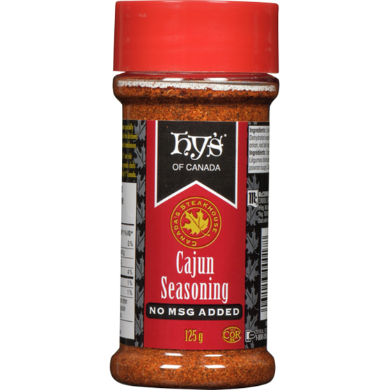 Hy’s Cajun Seasoning 125 g, 3,19 $/100g