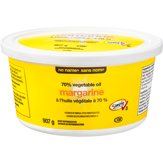 No Name Margarine 907 g, $0.66/100g