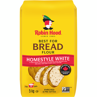Robin Hood Best For Bread Homestyle White Flour 5 kg, $0.24/100g