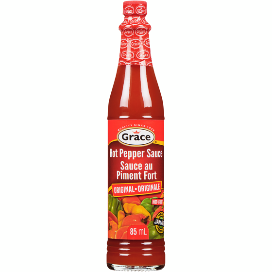 Grace Hot Pepper Sauce, Small 85 ml, $2.11/100ml