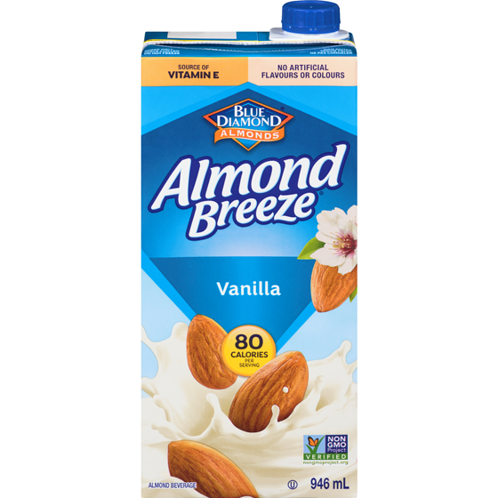 Blue Diamond Almond Breeze, Vanilla 946 ml, $0.32/100ml