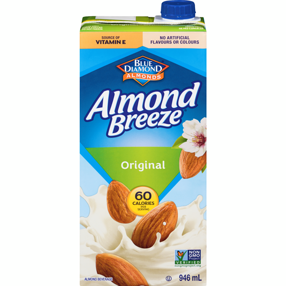 Blue Diamond Almond Breeze, Original 946 ml, $0.32/100ml