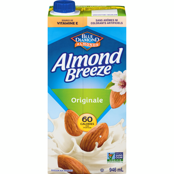 Blue Diamond Almond Breeze Boisson Non Laitière Originale 946 ml, 0,35 $/100ml