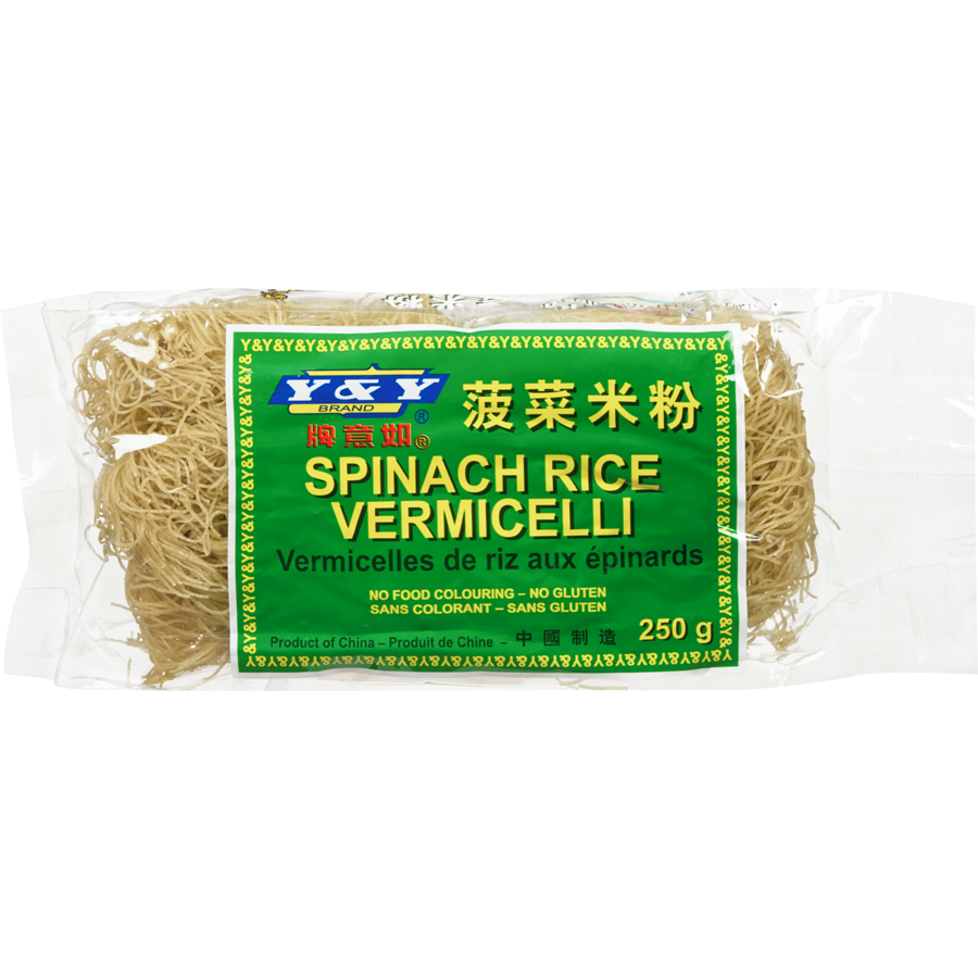 Calories in Young & Young Spinach Rice Vermicelli Food With Thought