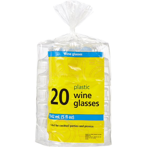 No Name Wine Glass 1 ea, $0.35/1ea