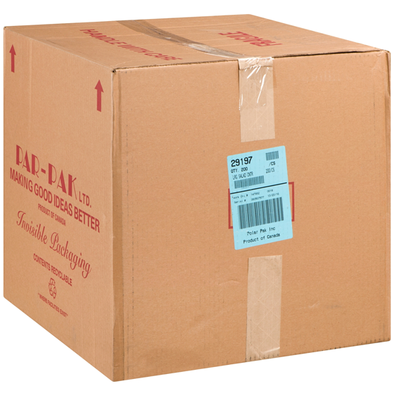 Par Pak Grand contenant à salade #29197 25x1.0 ea, 0,40 $/1ch