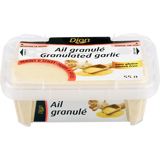 Dion Ail granulé 55 g, 8,71 $/100g