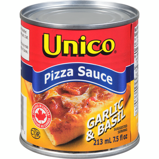 Unico Pizza Sauce, Garlic & Basil 213 ml, $0.82/100ml