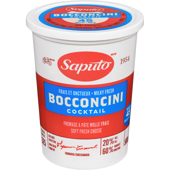 Saputo Cocktail Bocconcini Cheese 500 g, $3.90/100g