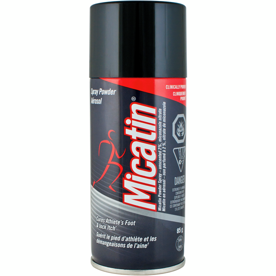 Micatin Spray Powder, Cures Athlete's Foot & Jock Itch 85 g, $17.05/100g