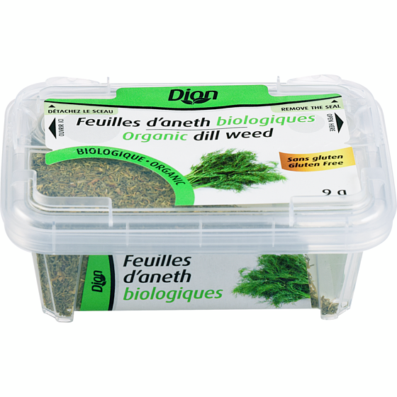 Dion Organic Dill Weed 9 g, $50.00/100g