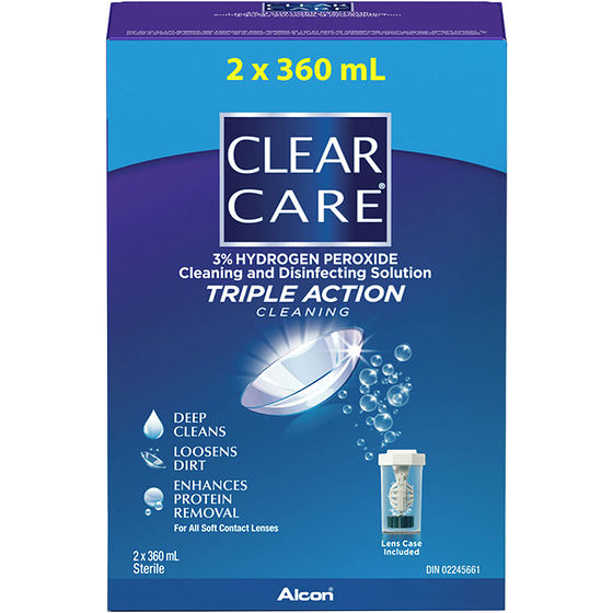 Clear Care Cleaning and Disinfecting Solution 360 ml, $5.55/100ml