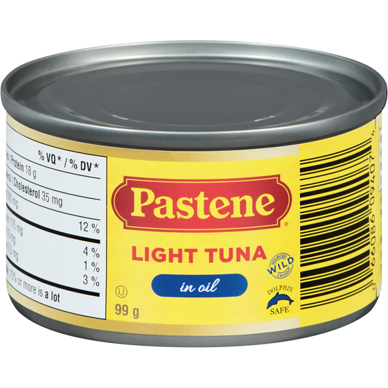 Pastene Solid Light Tuna 99 g, $2.01/100g