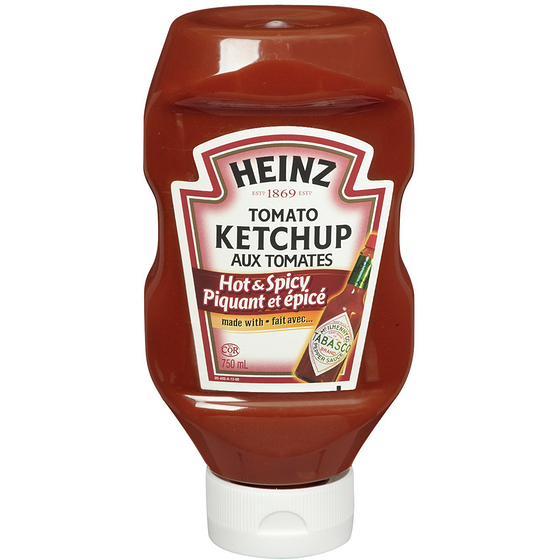 Heinz Tomato Ketchup Hot & Spicy 750 ml, $0.77/100ml
