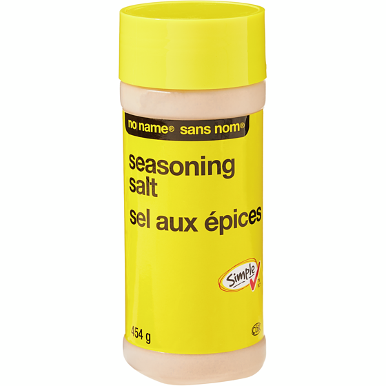 No Name Seasoning Salt 454 g, $0.66/100g