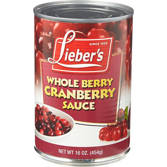 Liebers Whole Cranberry Sauce 454 g, $1.76/100g