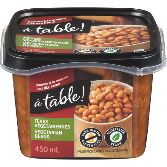 Le Maitre Saladier Vegetarian Beans, Club Pack 450 ml, $0.67/100ml