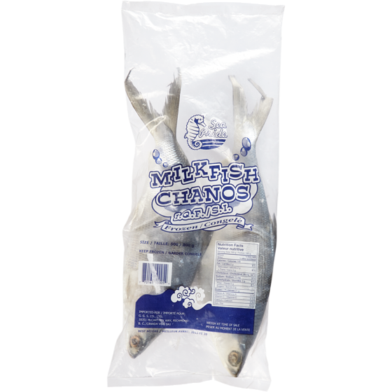 null Milkfish, Frozen $9.90/1kg $4.49/1lb