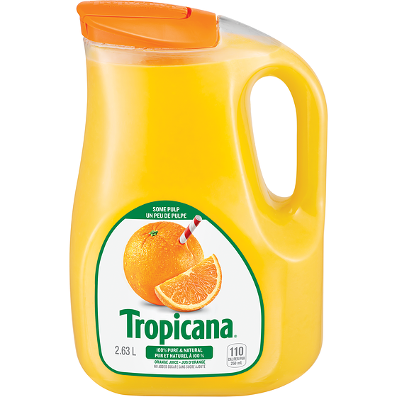 Tropicana Tropicana Homestyle Un Peu de Pulpe 2.63 l, 0,32 $/100ml