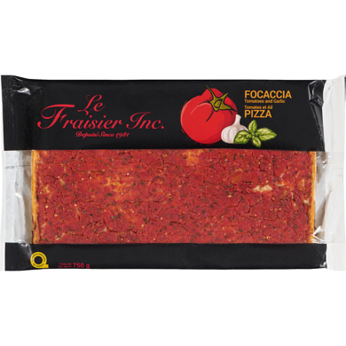 Fraisier Tomato & Garlic Pizza 750 g, $0.93/100g