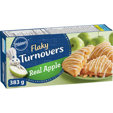 Pillsbury Flaky Real Apple Turnovers 383 g, $1.25/100g