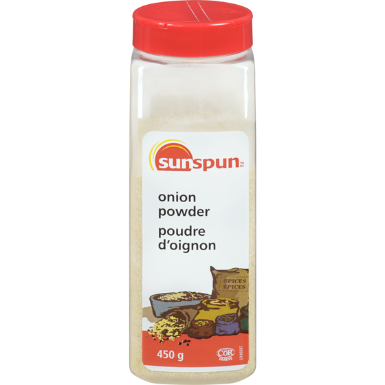 Sunspun Onion Powder 450 g, $1.22/100g