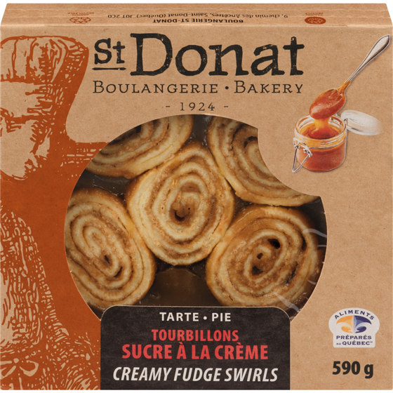 St. Donat Creamy Fudge Swirls Pie 590 g, $1.36/100g