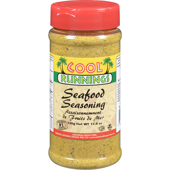 Cool Runnings Assaisonnement pour fruits de mer 330 g, 1,30 $/100g