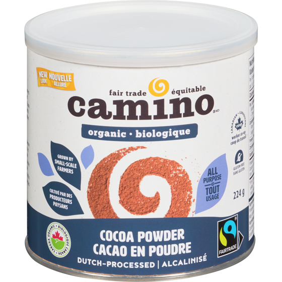 Cocoa Camino Poudre de cacao biologique 224 g, 5,58 $/100g