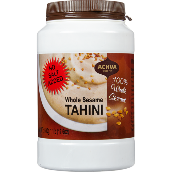 Achva Kosher Organic Tahini Paste 500 g, $1.80/100g