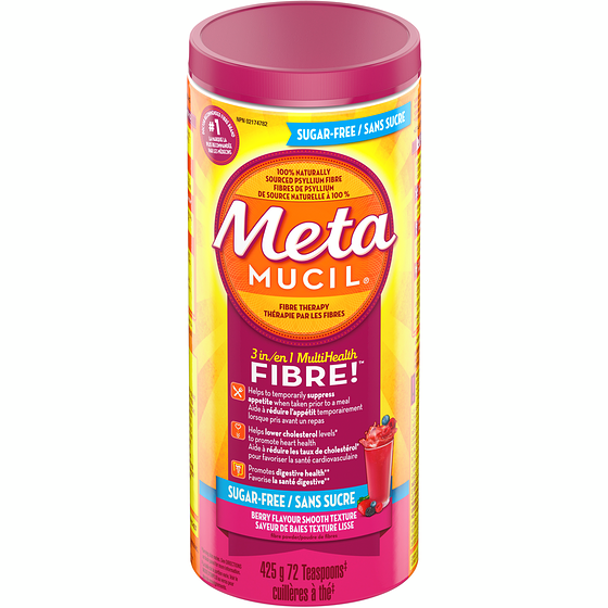 Metamucil Fibre Powder Berry Flavour Smooth 425 g, $5.08/100g