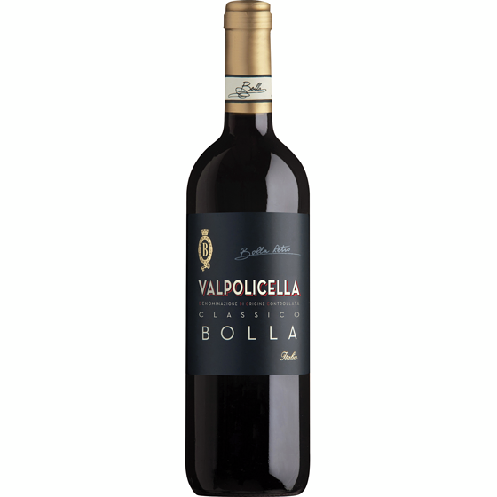 BOLLA VALPOLICELLA Red Wine, Italy (ID required at pick-up) 750 ml, $2.44/100ml