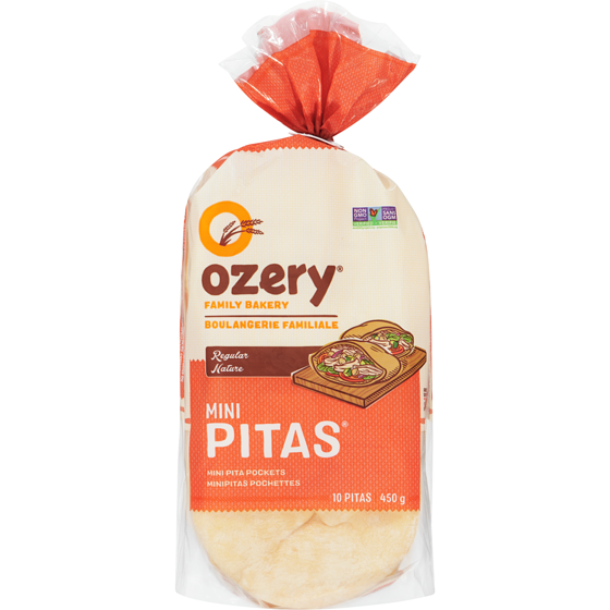 Pita Break Mini Pitas, Regular 450 g, $1.11/100g