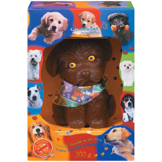 Jean Talon Puppy  Hollow Chocolate 300 g, $4.33/100g
