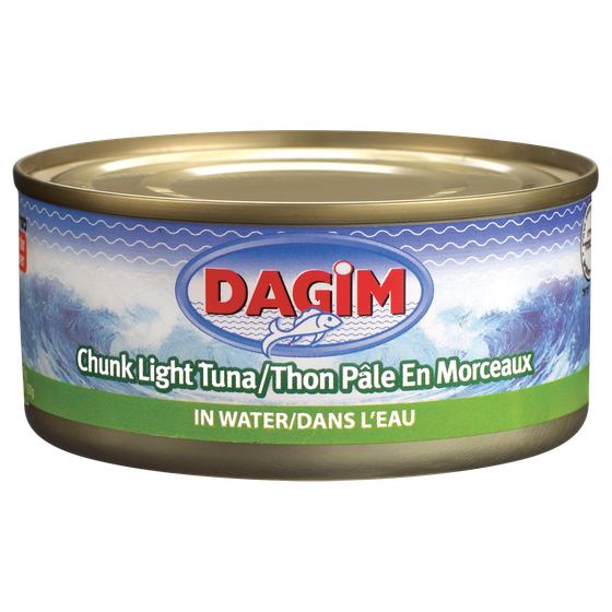 Dagim Kosher Light Tuna, Chunk In Water 170 g, $1.94/100g