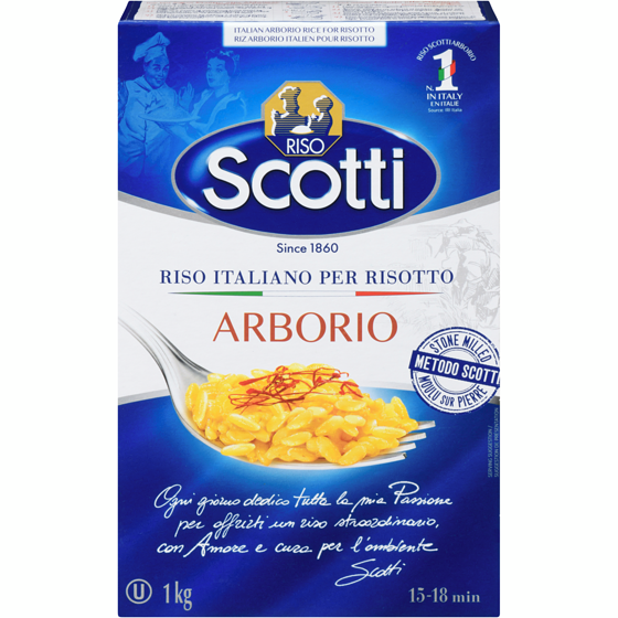 null Scotti Arborio Rice 1 kg, $0.90/100g