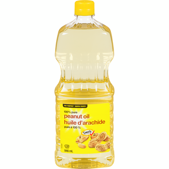 No Name 100% Pure Peanut Oil 946 ml, $1.27/100ml