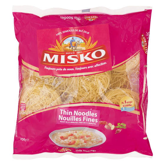 Misko Vermicelli 250 g, $0.92/100g